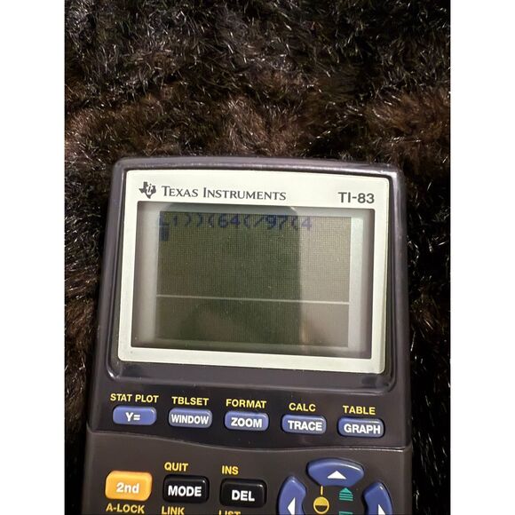 Texas Instruments TI-83 Plus Graphing Calculator NO Cover Tested And Works Great - Picture 6 of 6